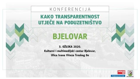 Kako transparentnost utječe na poduzetništvo - Bjelovar