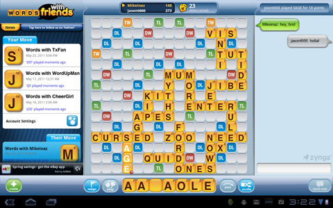 Zynga donosi &quot;Words With Friends&quot; na Facebook