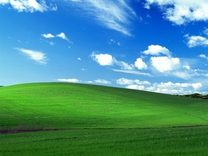 Pozadina iz Windowsa XP nije bila fotomontaža