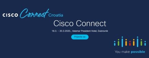 Cisco Connect Croatia - NOVI TERMIN - Dubrovnik