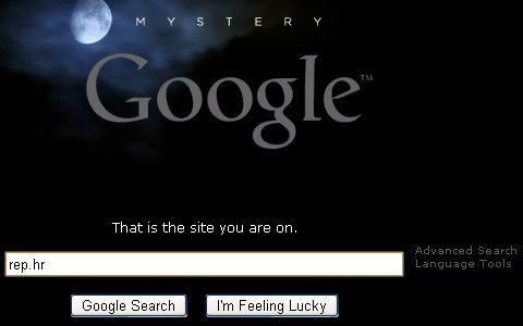 Mystery Google - prvi Googleov besmislen proizvod
