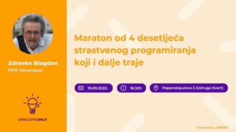 Zdravko Blagdan - Maraton od 4 desetljeća programiranja koji i dalje traje - Split