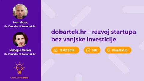 Dobartek.hr — razvoj startupa bez vanjske investicije - Split