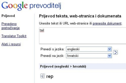 Google translator sada govori i hrvatski