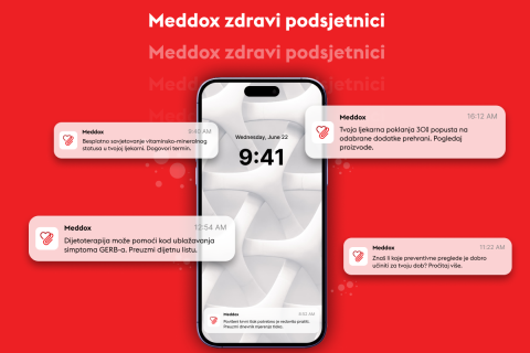 Meddox uveo podsjetnike u mobilnu aplikaciju
