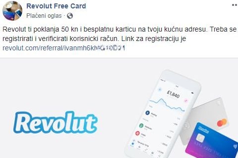 Revolut s 50 kuna nagrade angažirao vojsku promotora