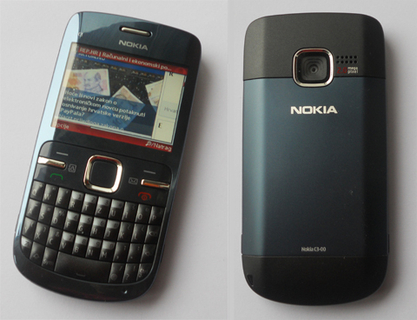 Test mobitela: Nokia C3