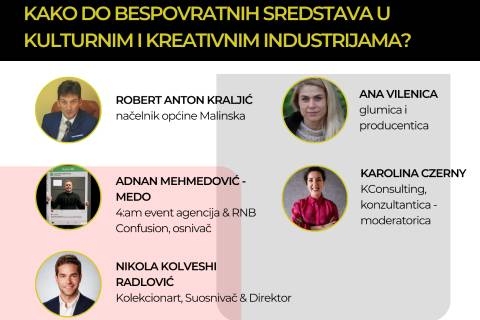 Public Community Arena “Kako do bespovratnih sredstava u kulturnim i kreativnim industrijama?” – ONLINE