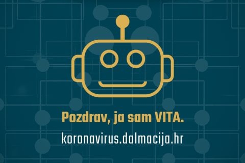 Combisov chatbot na stranici splitskog Stožera civilne zaštite