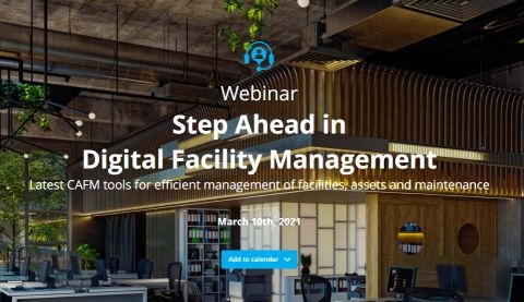 Webinar: Step Ahead in Facility Management - ONLINE