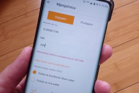 Bitcoin Store razvio prvu hrvatsku aplikaciju za kriptovalute