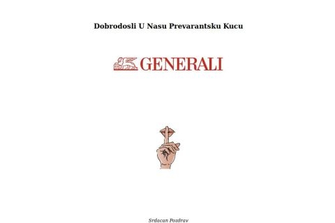 Srbija: Hakiran web Generali osiguranja