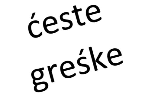 Objavljene najčešće gramatičke greške FER-ovog servisa Ispravi.me