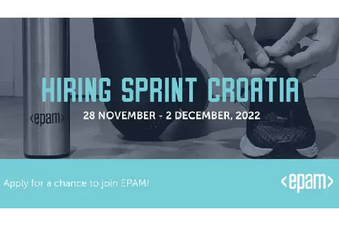 EPAM Hiring Sprint in Croatia - ONLINE