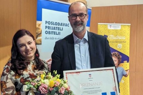 Undabot dobio priznanje Poslodavac prijatelj obitelji