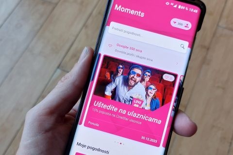 Mobilnom aplikacijom do raznih popusta - HT pokrenuo Magenta Moments