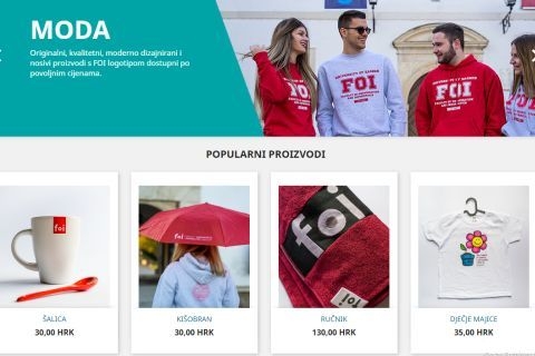 FOI pokrenuo web shop