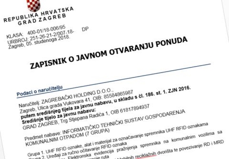 IT tvrtke u utrci za poslove gospodarenja otpadom vrijedne 47 milijuna kuna