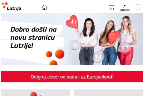 Bugoviti start novog weba Hrvatske lutrije