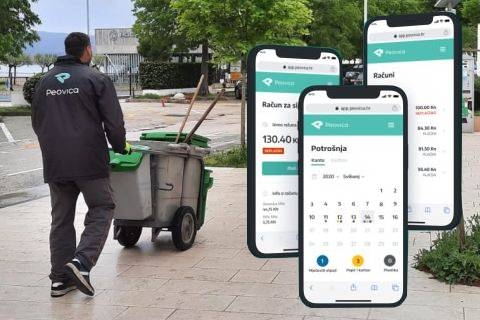 Omiš dobio web platformu za odvoz otpada