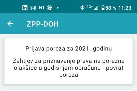 mPorezna nadograđena opcijom za povrat poreza