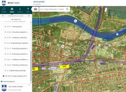 Osijek dobio webGIS portal