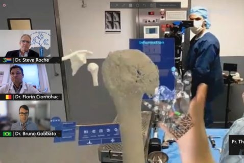 Francuski tim liječnika vodio 13 ortopedskih operacija preko Hololensa