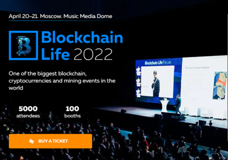 Blockchain Life 2022 - Rusija i ONLINE