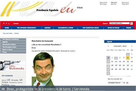 Mr Bean hakirao španjolske EU stranice
