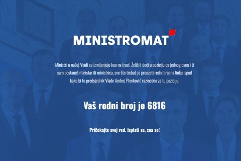 Pokrenut Ministromat