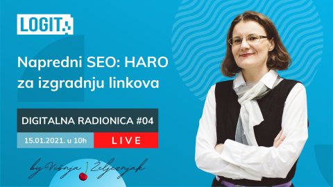 Digitalna radionica #4 Napredni SEO: HARO za izgradnju linkova - ONLINE
