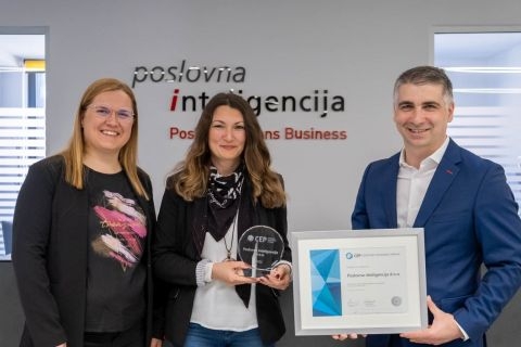 Poslovna inteligencija ponovno nosi certifikat Poslodavac Partner