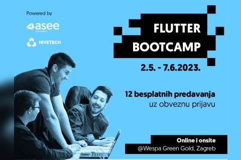 ASEE i Hivetech organiziraju besplatna Flutter predavanja