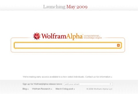 Wolfram Alpha dolazi sljedećeg tjedna